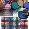 Pure Vie Professional 252 Colors EyeShadow Palette Makeup Contouring Kit
