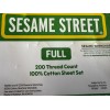Sesame Street New Elmo Sesame Street Full Sheet Set 4-Piece