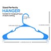 Utopia Home Utopia Home Plastic Hangers 150 Pack - Perfect