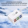 Universal Multi 6 Port USB Hub Wall Charger Station Fast