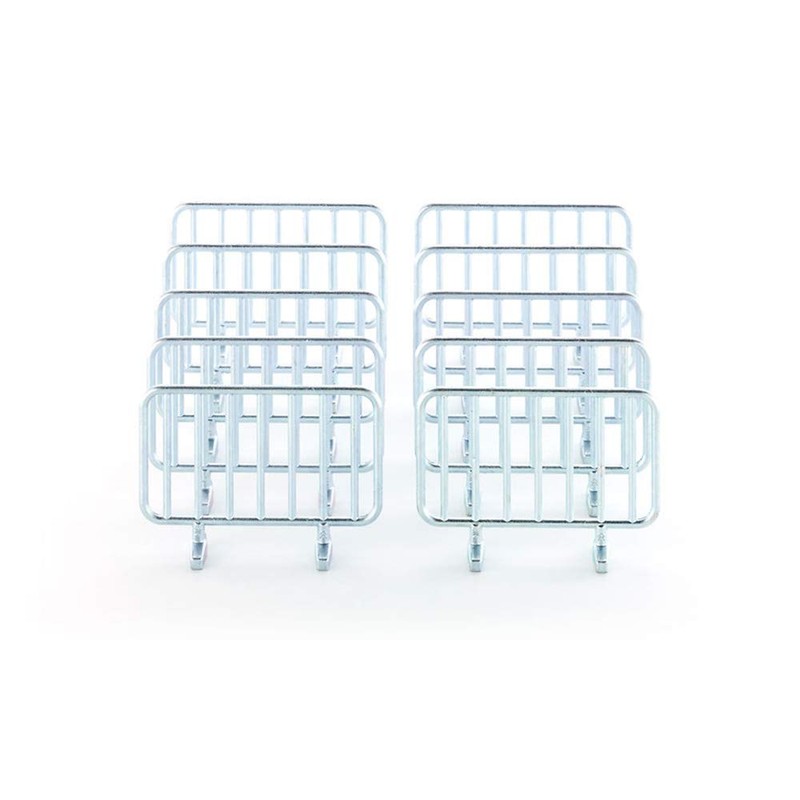 Siku 2464 Model Road Barriers 10-Piece Assorted Colours