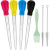 Boao 7 Pcs Nylon Heat-resistant Turkey Baster Cooking Set Includes