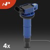 A-Premium (Blue) Set of 8 Ignition Coil Pack and Iridium