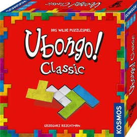 KOSMOS 683092 Ubongo! Classic, the popular action and puzzle fun for the whole family, the classic in board and board game for 1 to 4 people from 8 years