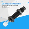 M10 x 8mm Stroke Oil Pressure Shock Absorber Self Pressure