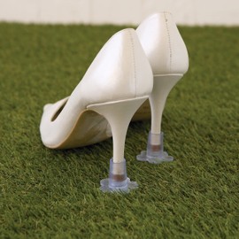 Heel Protectors, Transparent, in Bag, Women, Large