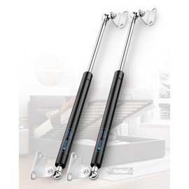 ARANA Gas Struts for Heavy Lid, 23 inch Door Lift 200 lbs, 23" Heavy Duty Gas Shocks 200 Pounds Gas Spring Support Hinges Fit Muphy Bed RV Bed Trap Cellar Door(Fit 185-215lbs Lid), 2 Pcs