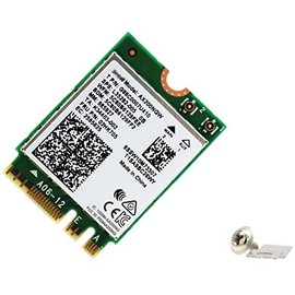 Deal4GO AX200NGW Wi-Fi de doble banda 6 802.11AX 2.4Gbps MU-MiMO M.2 NGFF Adaptador WiFi inalámbrico con Bluetooth 5.0 para Intel AX200 módulo de tarjeta WLAN Windows 10 64 bits
