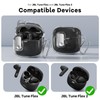 Polislime with Lock Case Compatible with JBL Tune Flex Earbuds,with