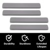 G-PLUS Decking Boards End Cap 5.5”4pcs Dark Grey