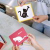 GLOBLELAND 1Set 13Pcs Flower Cat Cutting Dies for DIY Scrapbooking