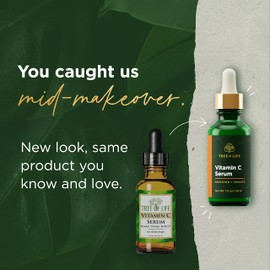 Tree of Life Beauty Facial Skin Care Set, Brightening, Firming, Hydrating, Dry Face, Dermatologist Tested - Vitamin C Serum (Brightens) + Retinol Serum (Smooths) - Skin Care Kit, 2 count of 1 Fl Oz