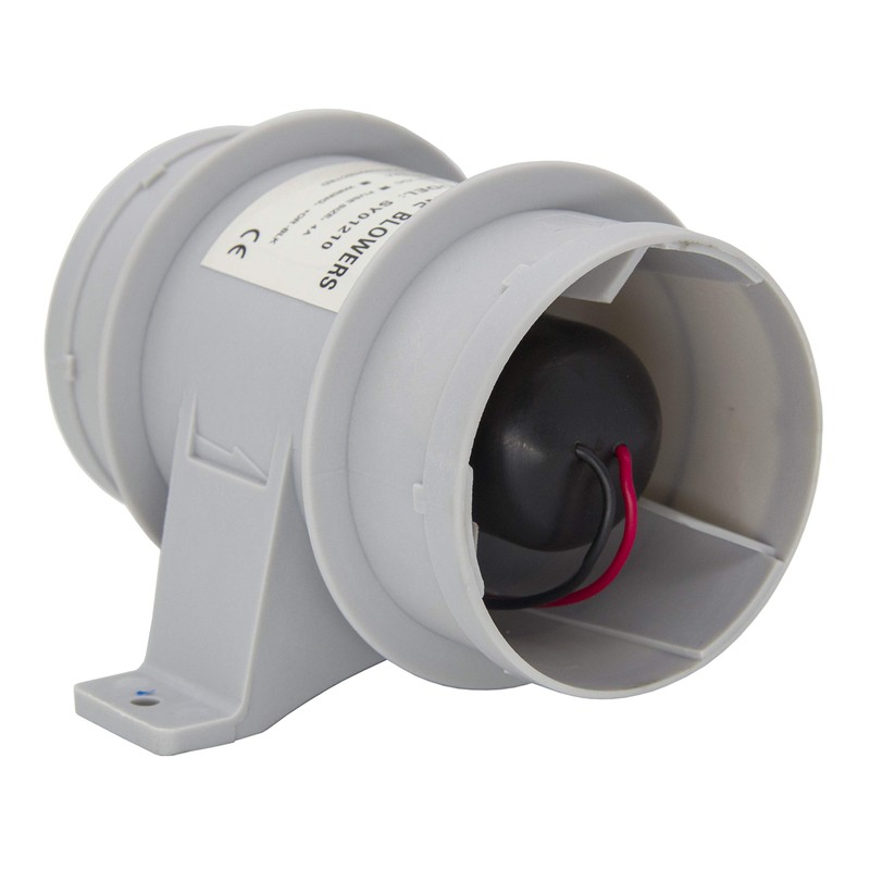 Inline Blower，3 Inch Bilge Blower 12V 4A Marine Bilge Blower