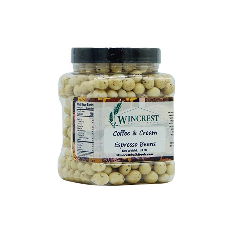 Chocolate Espresso Beans - 1.5 Lb Tub (Coffee & Cream)