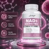 Cápsulas Nad+ Resveratrol 1500mg Frasco 60 Piezas Adulto