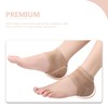 Baluue 2pairs Moisturizing Heel Socks for Cracked Heels Comfortable Half