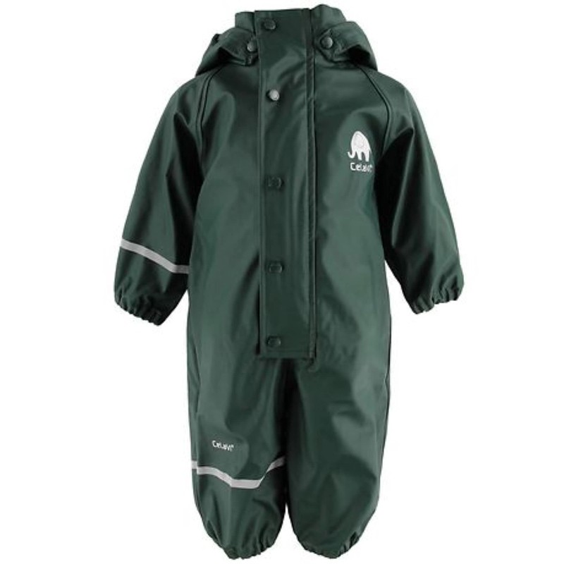 Celavi Unisex Basic Polyurethane (PU) Rain Suit, Raincoat, Ponderosa pine