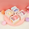 LGEGE 20 Rolls Basic Graphic Washi Tape Set, 10 mm