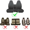 NLQR 1998-2003 Front Seat Covers for Ford Ranger Pickup 60/40