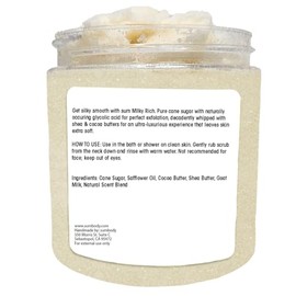 Sumbody Exfoliante Corporal De Vainilla, Karit Y Leche De Cabra(250 Ml). Hidratante, Exfoliante Corporal, Para Pies Y Manos. Hidratante, Nutritivo Y  