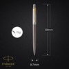 Parker Jotter Ballpoint Pen | Grey Lacquered with Gold Trims