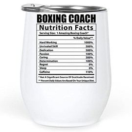 Lovesout Funny Boxing Coach Nutritional Facts Gifts Tumbler 12 Oz Christmas 2025 Ideals