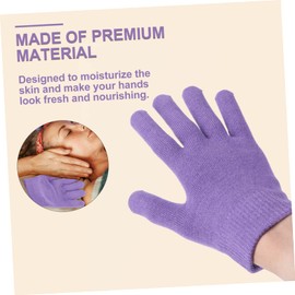 BIUDECO 1pair Moisturizing Gel Hand Gloves for Care Exfoliating Spa Mittens Essential Oils for Dry and Nourishing Hands for Special Occasions Romantic