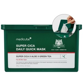MEDICUBE - Super Cica Daily Quick Mask 30 Mask/Box