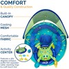 SwimWays Inflatable Baby Spring Pool Float Activity Center with Canopy,