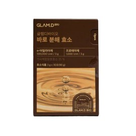 Glam D Stick Enzyme Digestion Instant 3g 30 sachets / 글램디 스틱형 효소 분해 바로 3g 30포 1개