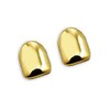 Onwon 2 Pieces 14K Plated Gold Grillz Hip Hop Top