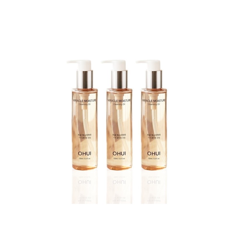 NEW Ohui Miracle Moisture Cleansing Oil 150ml 3pcs / NEW