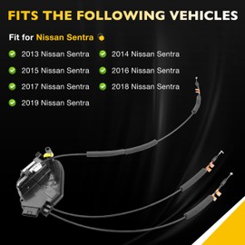 Door Latch Lock Actuator Front Right Passenger Side Compatible with 2013-2019 Nissan Sentra Passenger Lock Actuator Replaces# 80500-9AN0A, 805009AN0A, 80500-3SG0A, 805003SG0A