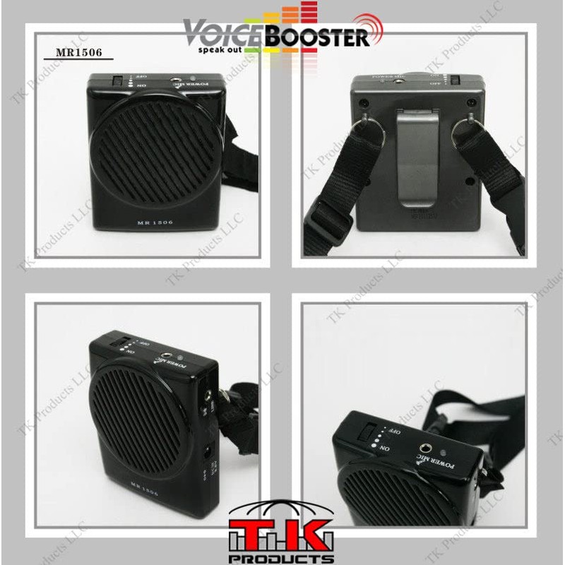 Voicebooster Speak Out Personal Voice Amplifier – Wearable Portable Speaker