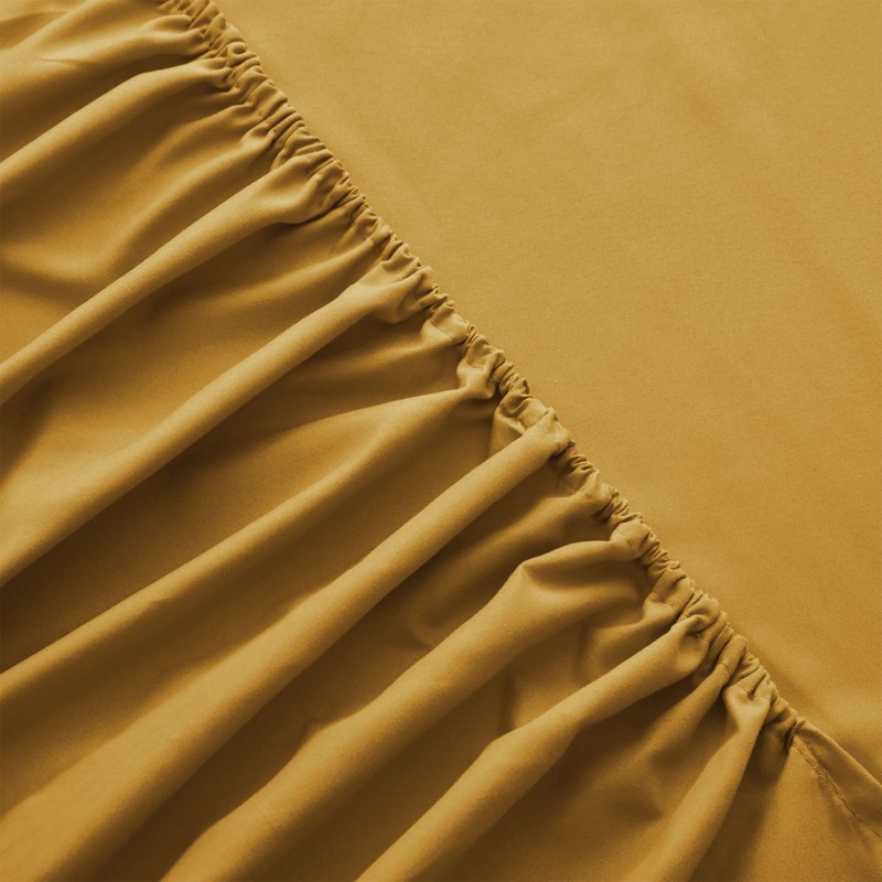 AMEHA Fitted Sheet Double 25 cm Deep Bed Sheets Easy