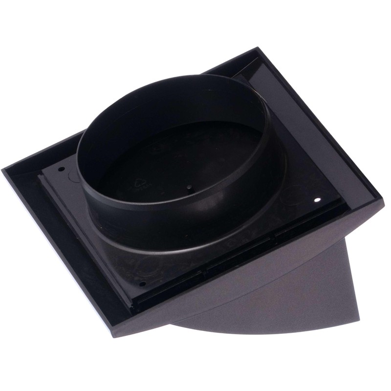 EUROPLAST Ø 100mm / 4'' Cowled Duct Cover with Gravity