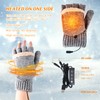 KAMEUN Heated Gloves for Men and Women, Thermal Gloves with