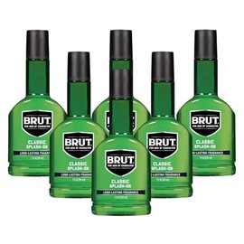 Brut Splash-On Classic Scent - 7 oz, Pack of 6