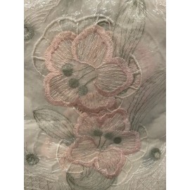 Home Fashion Vintage Lorraine Home Fashion Embroidered Curtain 60x84 Victoria Style #9000 NEW