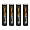 PowerDrive LR034B AAA Alkaline Battery - 4 per Pack