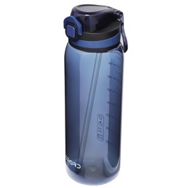 Opard Peak 1000 ml/32 oz Water Bottle with Straw Cap, BPA-Free, Leak Proof Flip Top Bottle