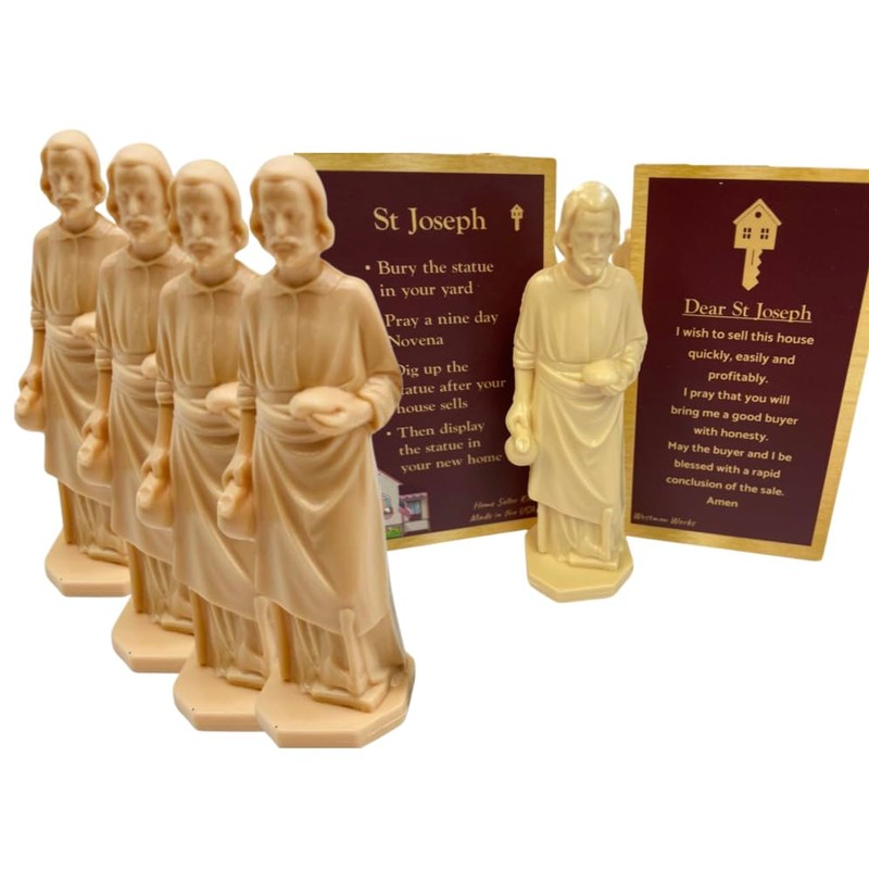 Westmon Works St Joseph House Selling Statue and Prayer Card