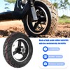 80/65-6 Scooter Tire With Hub 10" Road Rubber Outer for