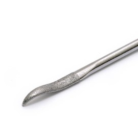 Wave Hobby Tool Series HT-682 HG Special Shape Diamond File Circle Tip Tool for Plastic Models, Grip: Red