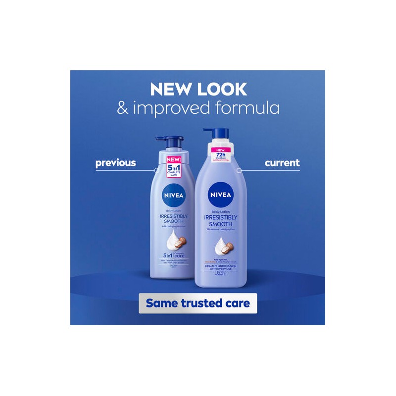 Nivea Irresistibly Smooth Body Lotion 400mL