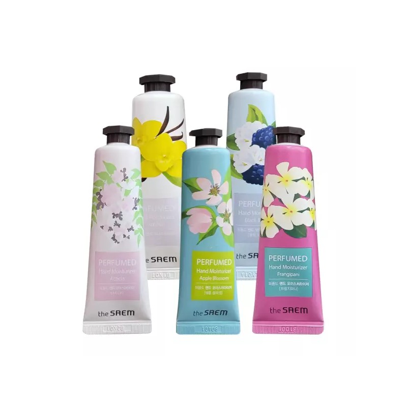 The Saem 더샘 퍼퓸드 핸드 모이스처라이저 30ml (5Type) 은은한향 [애플블라썸]