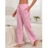 Viakeo Womens Pajama Pants Cotton Plaid Lounge Pants Y2K Pj