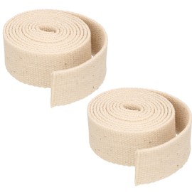 KOTARBAU® Set of 2 Oil Lamp Wick Flat 25 mm 1 m Cotton for Lamps Garden Torches Storm Lanterns