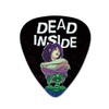Dead Inside Girl with Exposed Skeleton Bones Novelty Guitar Picks