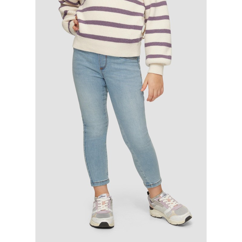 s.Oliver Girls' 2150033 Jeans, Blue 53Z2, 134 / REG, blue